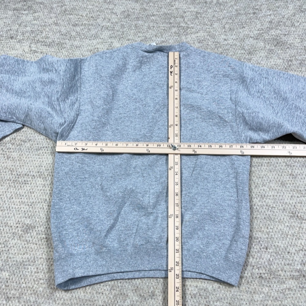 Vintage Cleveland Browns Sweatshirt Youth Medium Gray 90s Crewneck Embroidered * - Picture 7 of 11